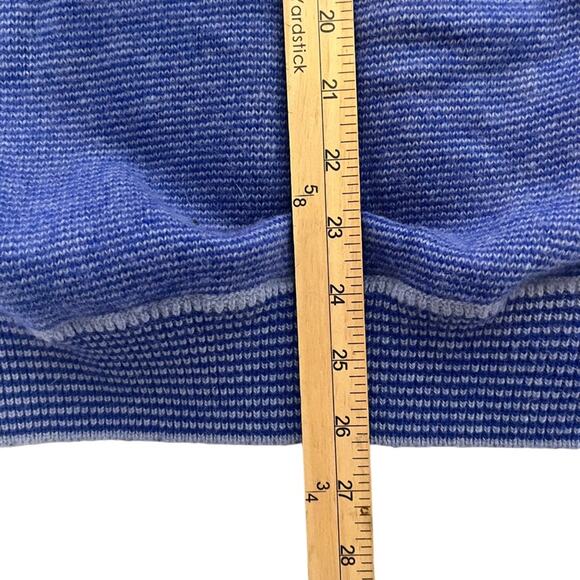 Vintage Lambswool Dad Sweater Men’s 40 Blue Argyle Knit Golf Prep Tenniscore - Picture 8 of 9